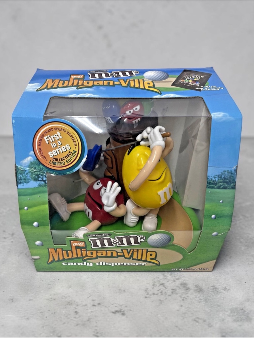 M&M’s Mulligan-Ville Candy Dispenser NIB